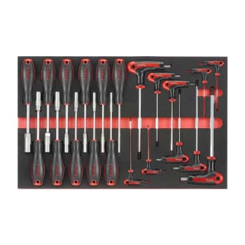 21-piece hexagon wrench set and hexagon ball wrench set (EVA)