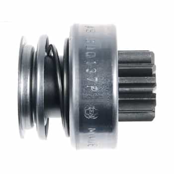 Free wheel drive, starter